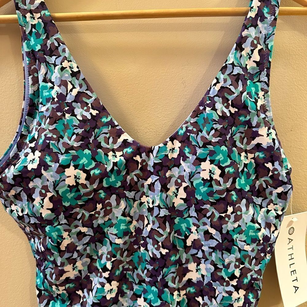 NWT Athleta Seychelles Mallot one piece bathing suit - Picture 5 of 8